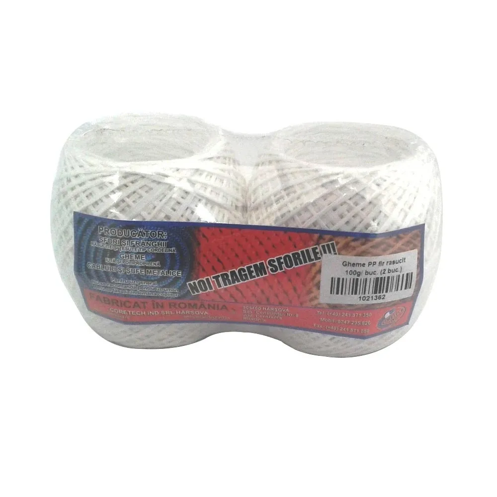 Set 2 gheme fir rasucit polipropilena asortate 100g