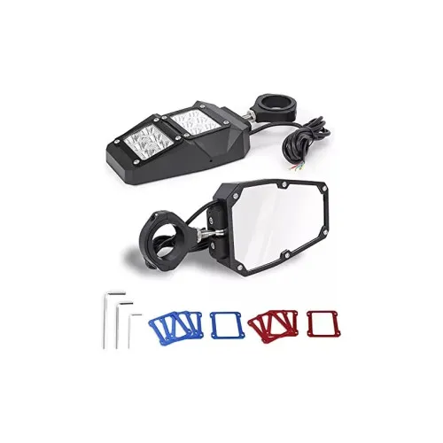 Set 2 oglinzi universale compatibile UTV sau Maverick X3 cu proiectoare