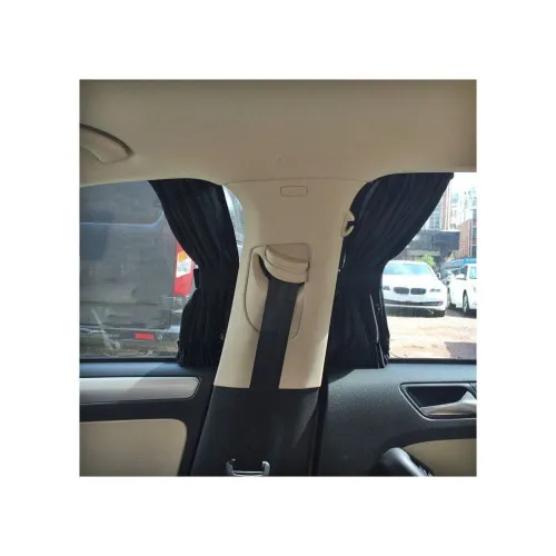 Set 2 perdele laterale auto din panza pe sina calitate PREMIUM Lungime 70 cm — imaginea 5