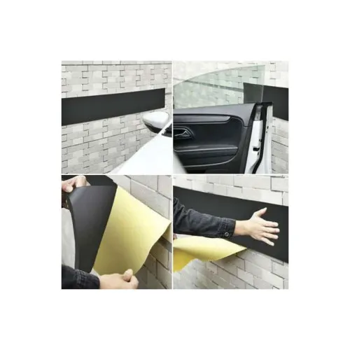Set 2 role de protectie perete garaj pentru prevenirea loviturilor usii auto — imaginea 3