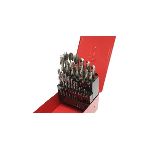 Set 25 burghie elicoidale 1–13mm pentru metal cu tija cilindrica — imaginea 4