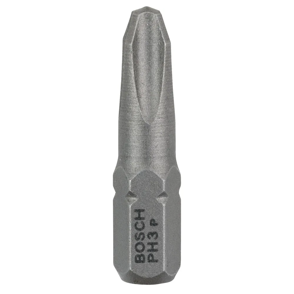 Set 3 biti pentru insurubat, Bosch, profil Phillips, 25mm