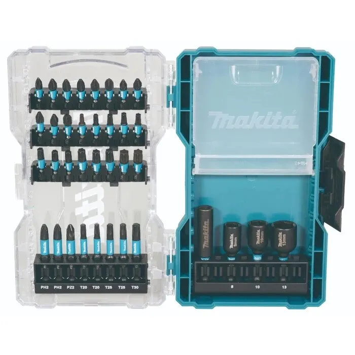 Set 36 accesorii pentru insurubare cu imapct, Makita Impact Black E-22925