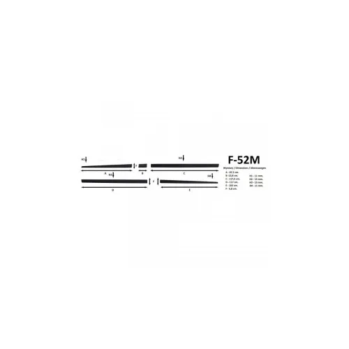 Set 4 bandouri usa compatibil Mercedes Vito 2014- Van / Minivan — imaginea 7