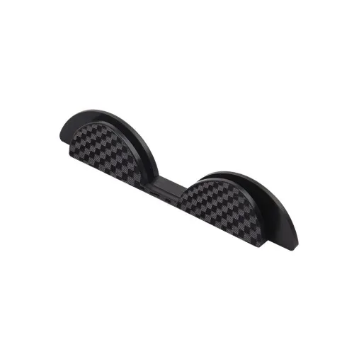 Set 4 bucati protectie usa auto culoare Negru Carbon — imaginea 4
