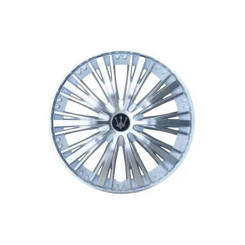 Set 4 capace roti Evo culoare argintiu 16 inch