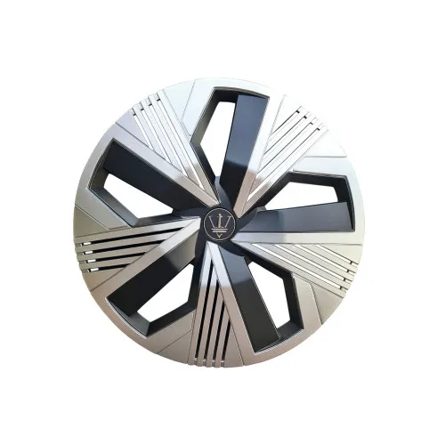 Set 4 capace roti Evo culoare argintiu negru 15 inch