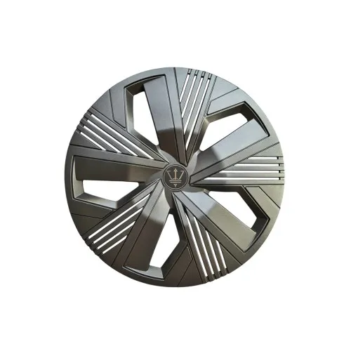 Set 4 capace roti Evo culoare gri antracit 15 inch