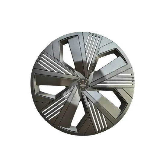 Set 4 capace roti Evo culoare gri antracit 16 inch