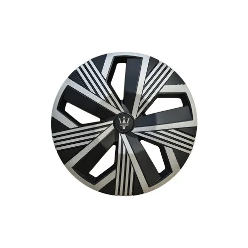 Set 4 capace roti Evo culoare negru argintiu 16 inch