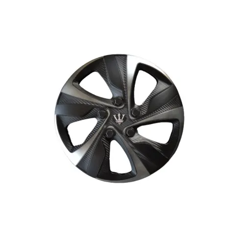 Set 4 capace roti Evo culoare negru gri antracit 15 inch