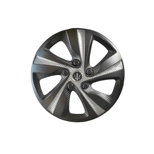 Set 4 capace roti Evo culoare negru gri antracit 15 inch
