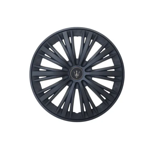 Set 4 capace roti Evo culoare negru mat 15 inch