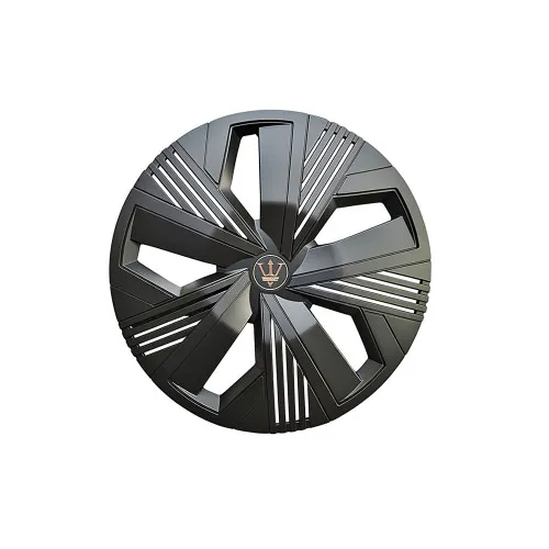 Set 4 capace roti Evo culoare negru mat 15 inch