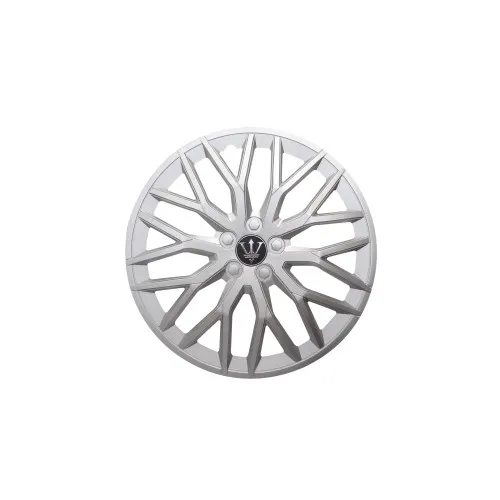 Set 4 capace roti model EVO argintii 15"