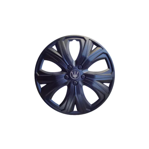 Set 4 capace roti model EVO negru mat 15"