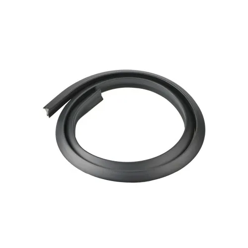Set 4 ornamente protectie aripa din cauciuc 1,6mx2cm culoare Neagra — imaginea 2