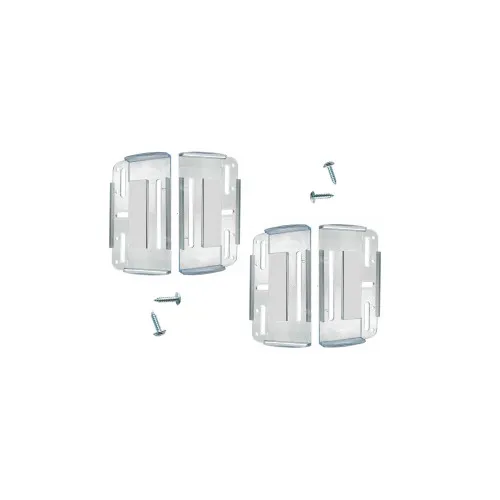Set 4 suporti numar inmatriculare superslim transparent