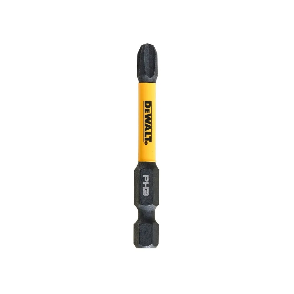 Set 5 biti pentru insurubare de impact, DeWalt Flextorq DT7999T-QZ, profil Phillips, PH3, 57 mm