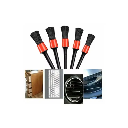 Set 5 pensule detailing pentru curatare interior auto — imaginea 4