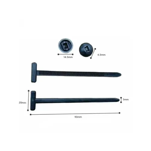 Set 50 coliere tip clipsuri universale pentru fixare cabluri auto — imaginea 3