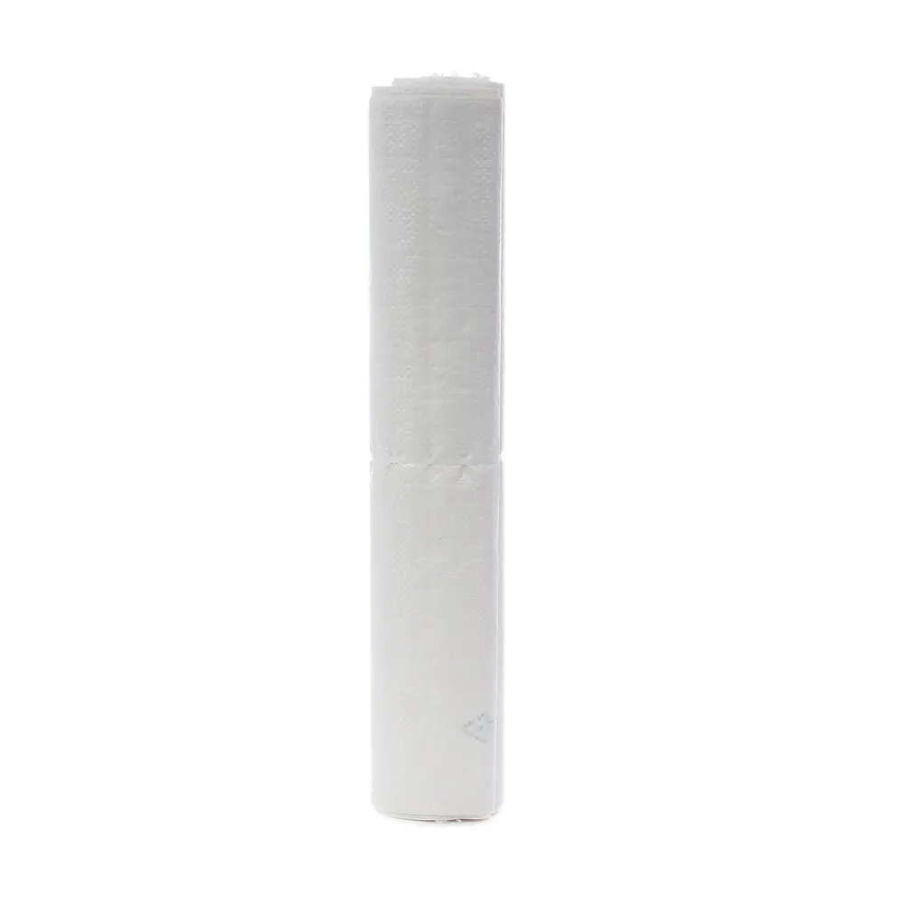 Set 50 saci rafie PP, alb, 100 x 60 cm