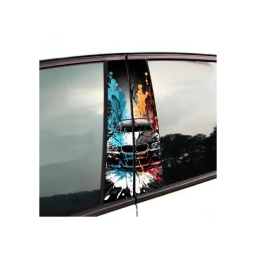 Set abtibild stalpi auto 50x25cm