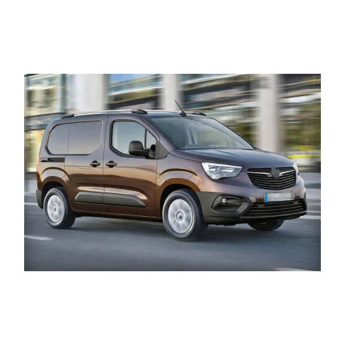 Set bare portbagaj longitudinale aluminiu auto compatibile Opel Combo scurt 2019-> ER-A