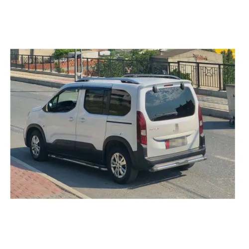 Set bare portbagaj longitudinale aluminiu auto compatibile Peugeot Rifter scurt 2019-> ER-A