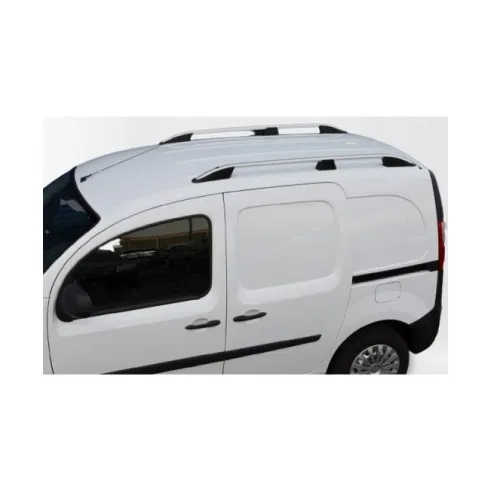 Set bare portbagaj longitudinale aluminiu auto compatibile Renault Kangoo 2008-> ER-A — imaginea 2