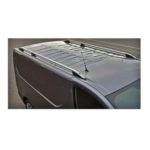 Set bare portbagaj longitudinale aluminiu auto compatibile Renault Trafic III scurt 2015-> ER-C