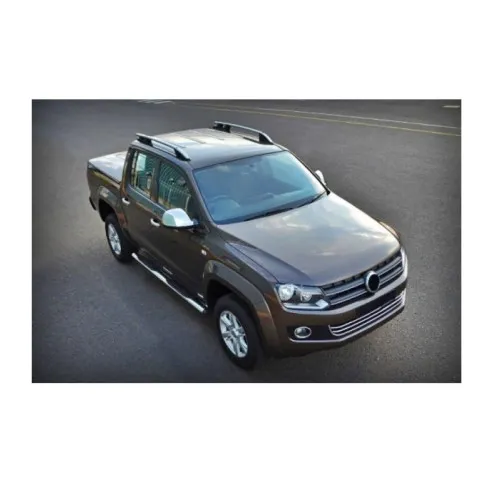 Set bare portbagaj longitudinale aluminiu auto compatibile Volkswagen Amarok 2010-> ER-A