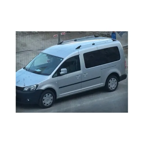 Set bare portbagaj longitudinale aluminiu auto compatibile Volkswagen Caddy I 2003-2009 ER-A