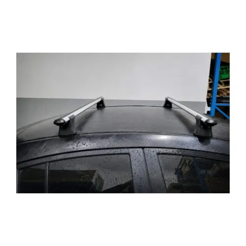 Set bare transversale aluminiu cu prindere in puncte fixe compatibile Citroen C4 2004-2010 negre sau argintii Kit 201 — imaginea 7
