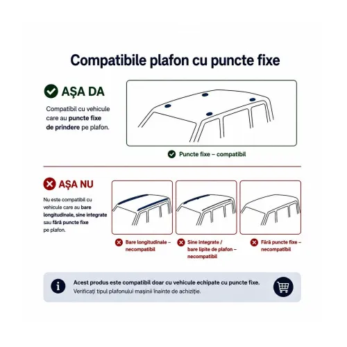 Set bare transversale aluminiu cu prindere in puncte fixe compatibile Mitsubishi Lancer VII 1995-2000 negre sau argintii Kit 202 — imaginea 5