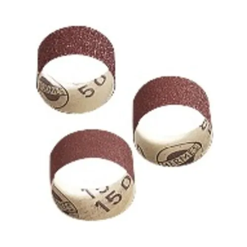 Set benzi panza abraziva Wolfcraft Ø45mm x 30mm, granulatii 50, 80 si 150, 3 bucati