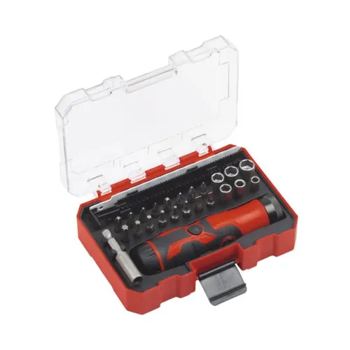 Set biti si capete chei tubulare Meister 1/4", 27 piese