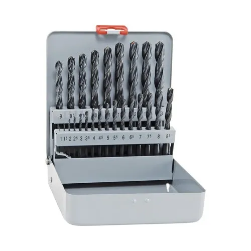 Set burghie metal HSS Alpen Ø1-13 mm, 25 piese