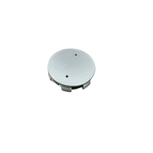 Set capace centrale jante auto 60 mm argintii — imaginea 3