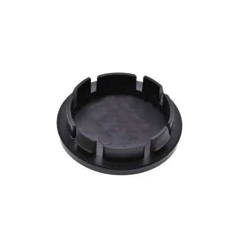 Set capace centrale jante auto 65 mm negre — imaginea 3