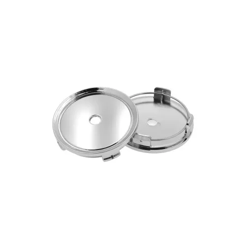 Set capace centrale jante auto 77 mm crom — imaginea 2