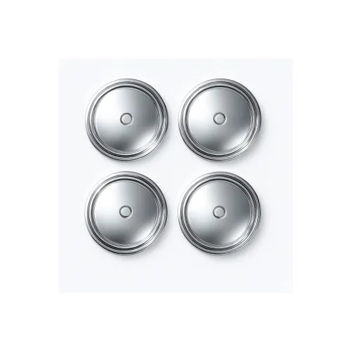 Set capace centrale jante auto 77 mm crom