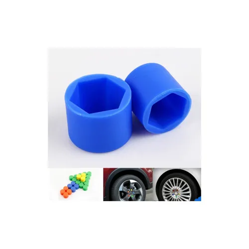 Set capace prezoane auto cauciuc 21 mm 20 bucati culori diverse — imaginea 2
