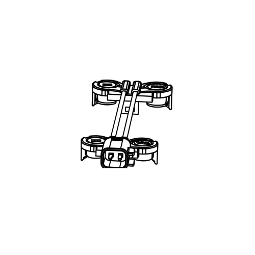 Set Claxoane Bitonale Premium 12V cu Mufe Compatibil Ford +ART214 — imaginea 2