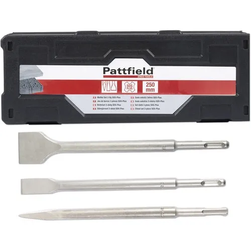 Set dalti Pattfield SDS-Plus, 3 buc