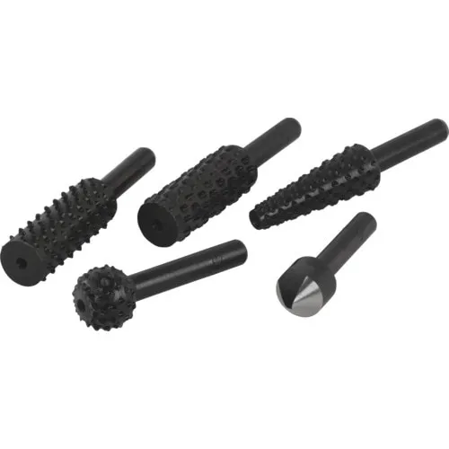 Set de pilit si zencuit Wolfcraft, 5 piese