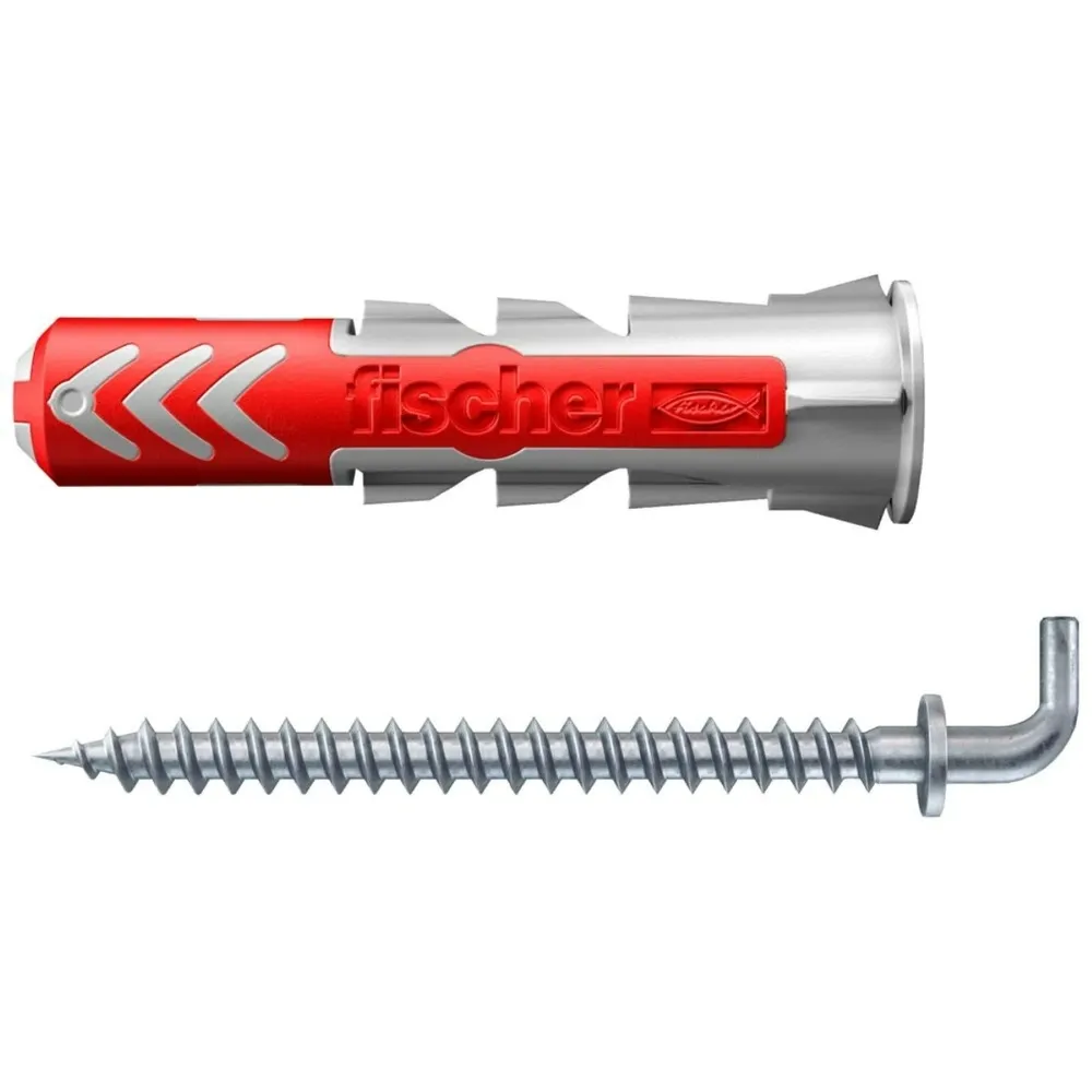 Set dibluri universale din nylon cu suruburi, Fischer Duopower, 6x30mm, 6 bucati