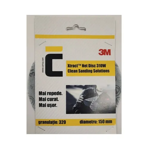 Set discuri abrazive 3M 150 mm granulatie 320, 5 buc
