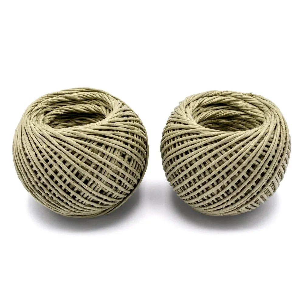 Set ghemuri snur polipropilena, 50m, Alb murdar, 2 bucati