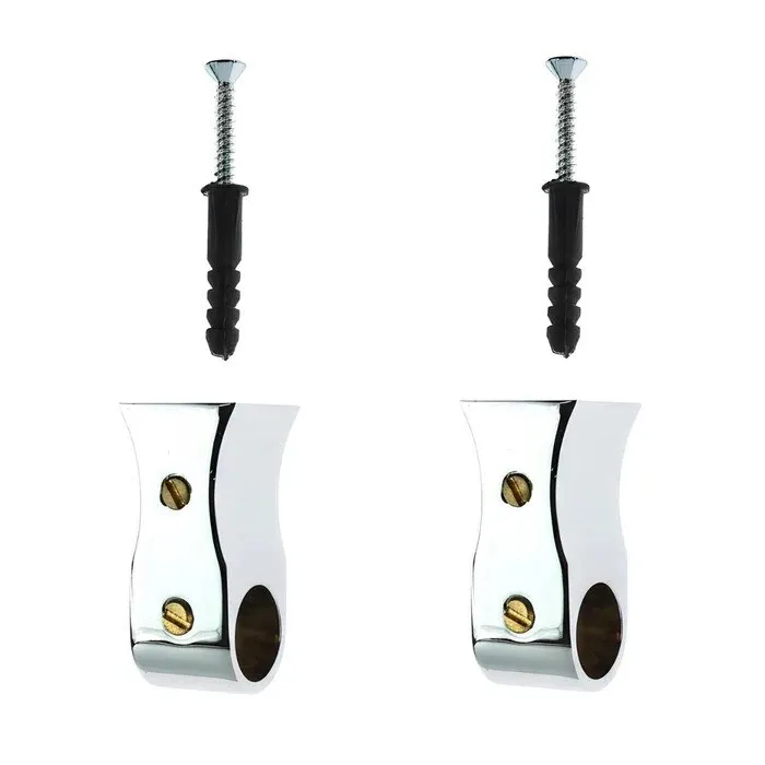 Set inele bucatarie, suport perete, 2 compartimente, metal, 16mm